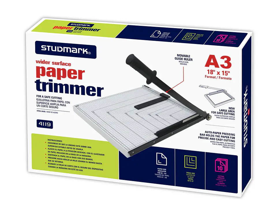Guillotinas de metal Studmark A3 18