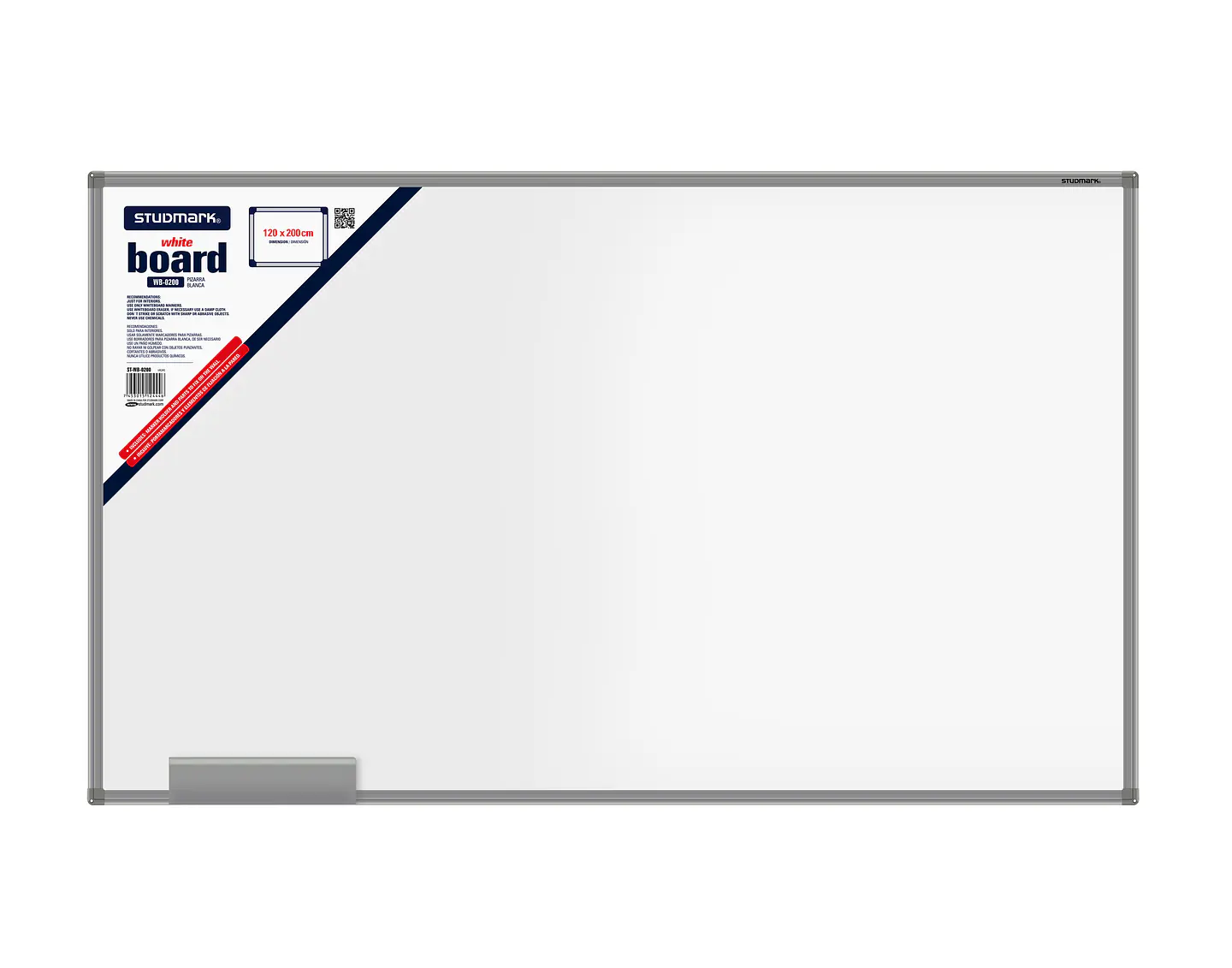 Tablero Blanco Studmark 120 x 200 cm 1