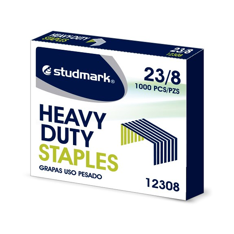 Caja de grapas Studmark de uso pesado 23/8 para 60 hojas 1