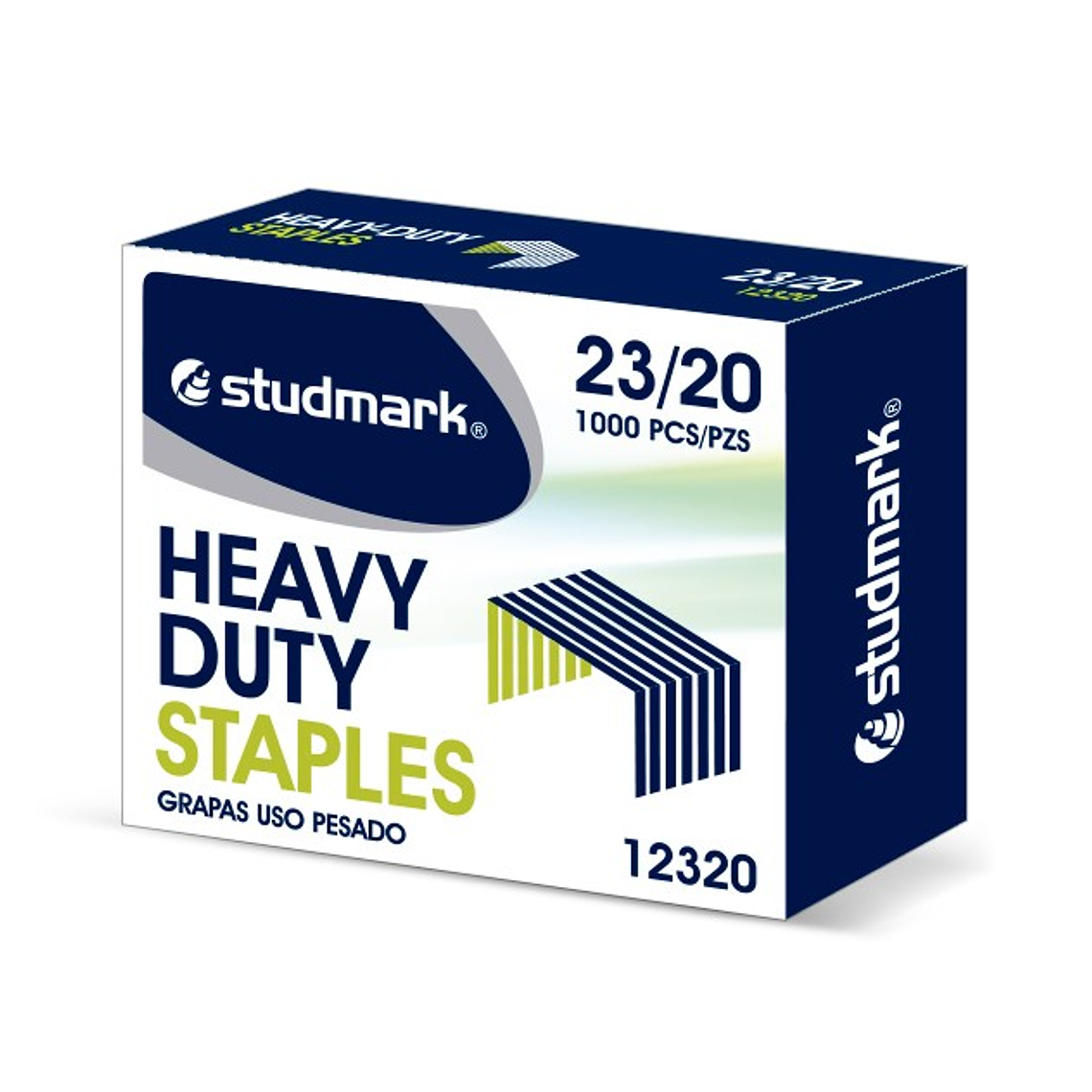 Caja de grapas Studmark de uso pesado 23/20 para 180 hojas 1