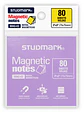 Notas magnéticas Studmark, Colores surtidos, 80 hojas - Miniatura 3