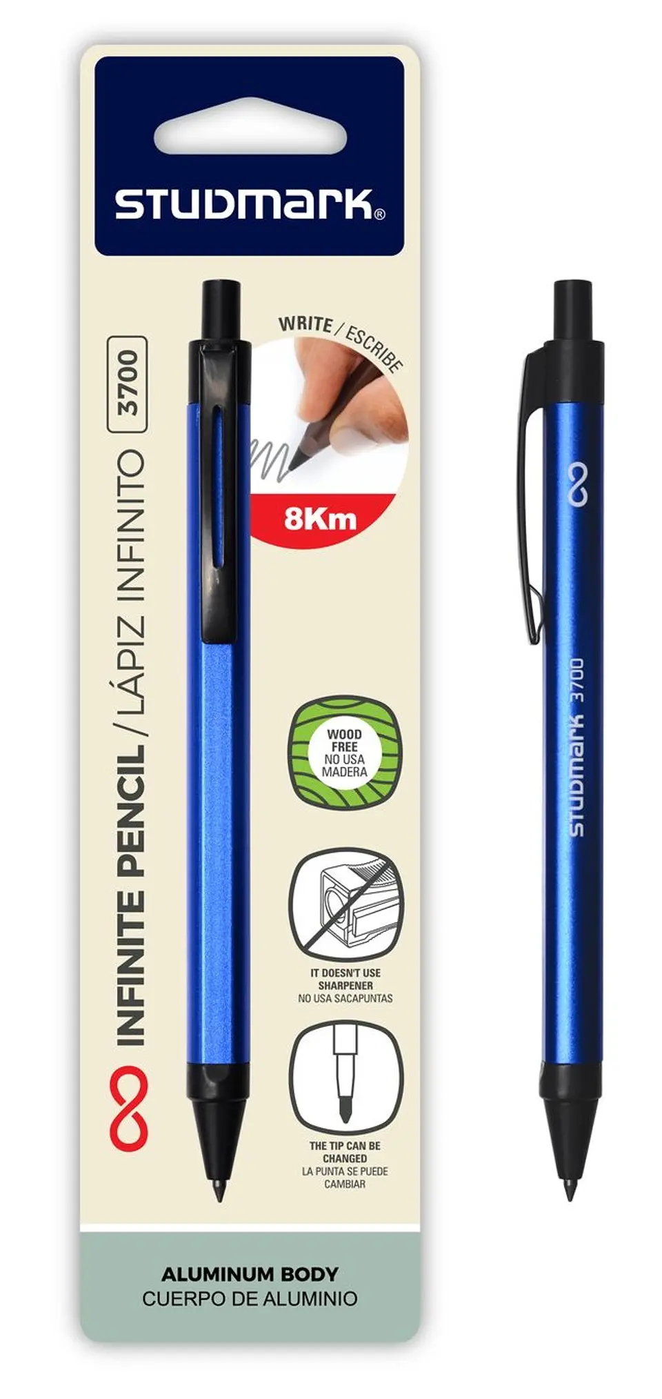 Lápiz Infinito rectráctil Studmark ST-03700 1