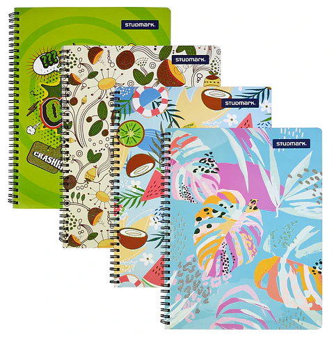 Cuaderno Studmark con espiral doble 160 páginas ST-BOOK-01