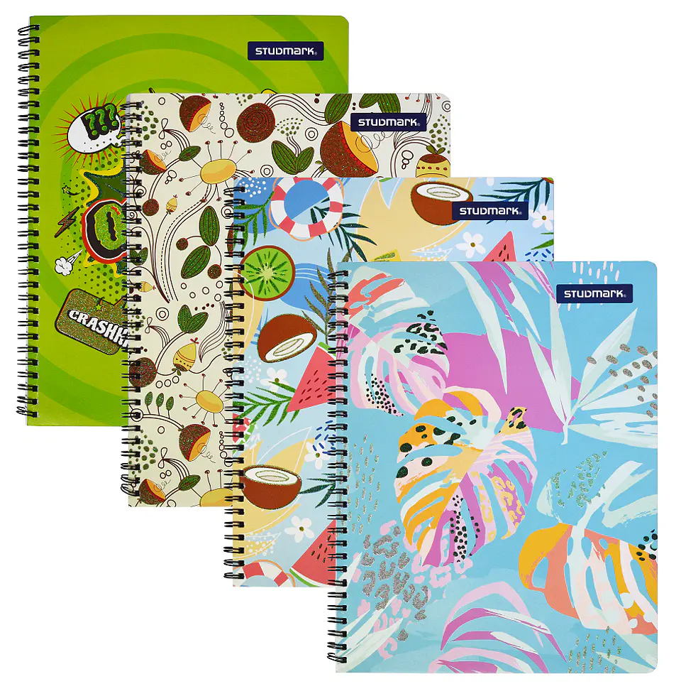 Cuaderno Studmark con espiral doble 160 páginas ST-BOOK-01 1