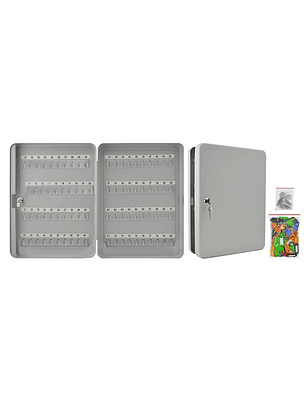 Caja Studmark para 80 llaves en color gris