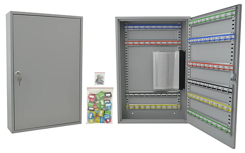 Caja Studmark para 100 llaves en color gris