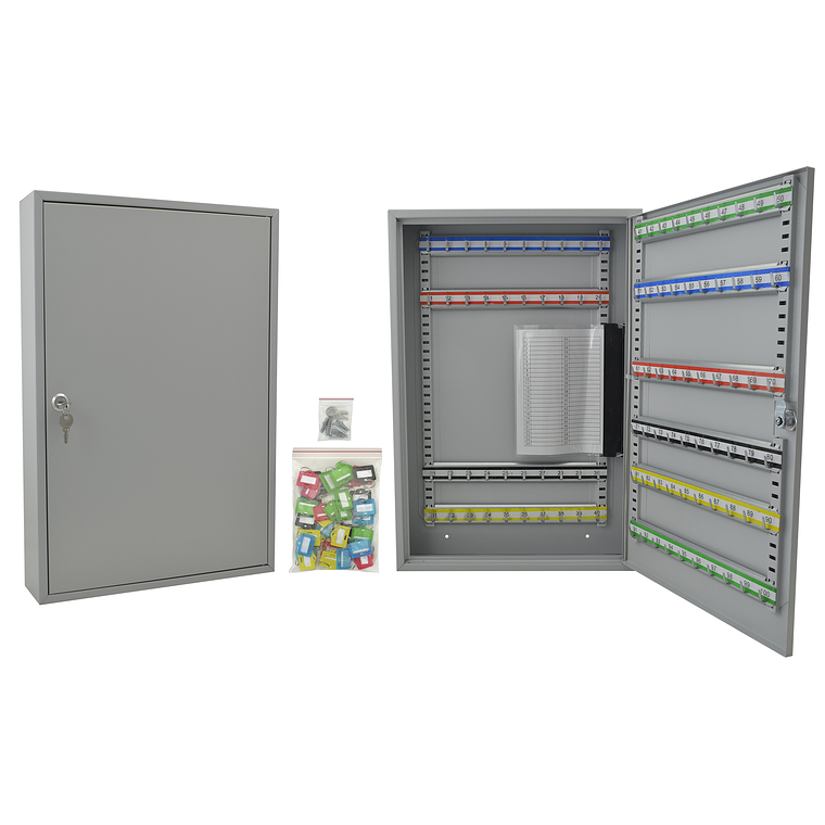 Caja Studmark para 100 llaves en color gris 1