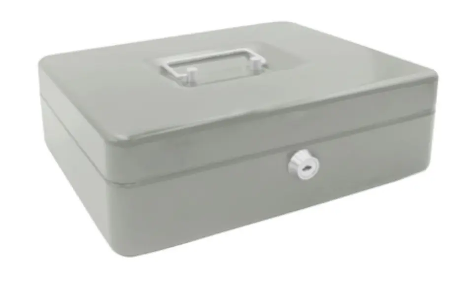 Caja con llaves Studmark para efectivo de 10 pulgadas 3