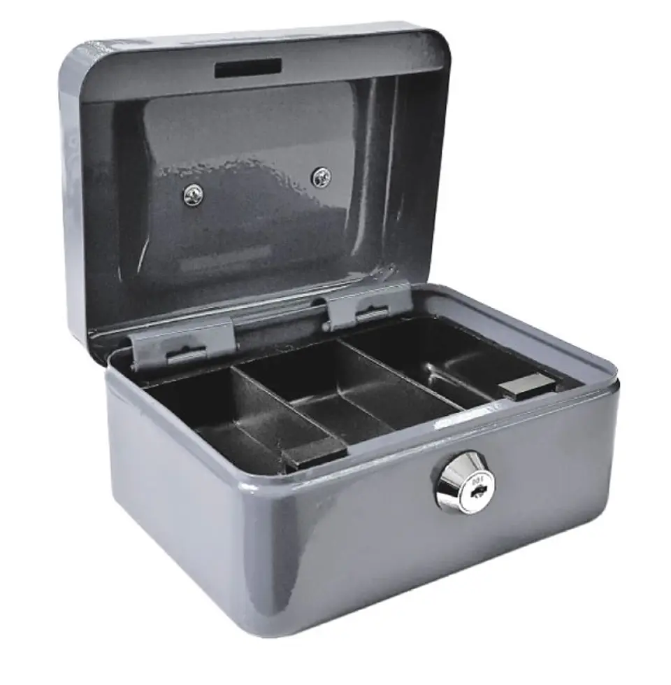 Caja con llaves Studmark para efectivo de 6 pulgadas 3