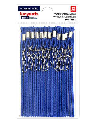 Cordón Azul Studmark duradero de 18.5 pulgadas