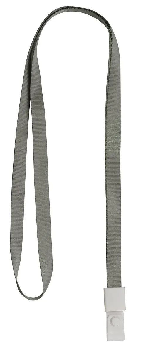 Paquete de 12 cordones sujetadores en color gris