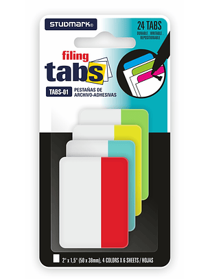 Paquete de 24 pestañas de archivo-adhesivas ST-TABS-01