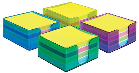 Notas con dispensador tamaño 3.3"x3.3" 400 hojas ST-05467