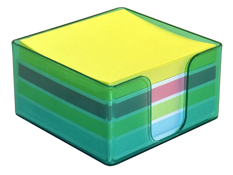 Notas con dispensador tamaño 3.3