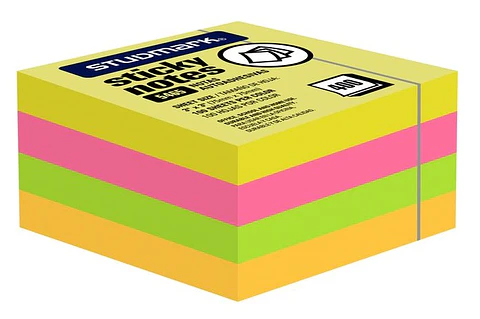 Notas Autoadhesivas Studmark 3"x3" ST-05465