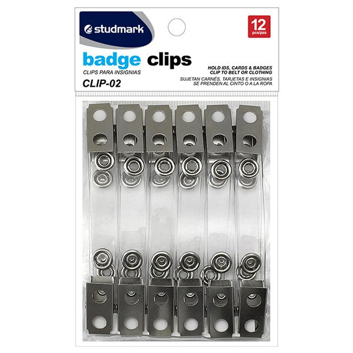 Clips Studmark para insignias 1