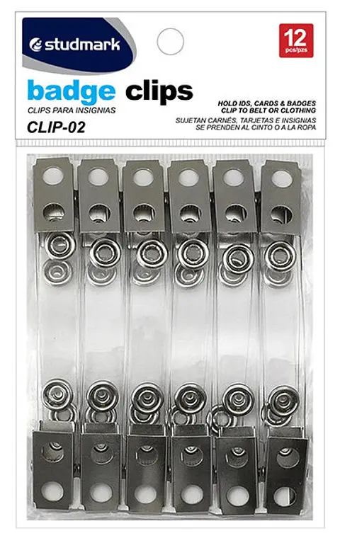 Clips Studmark para insignias