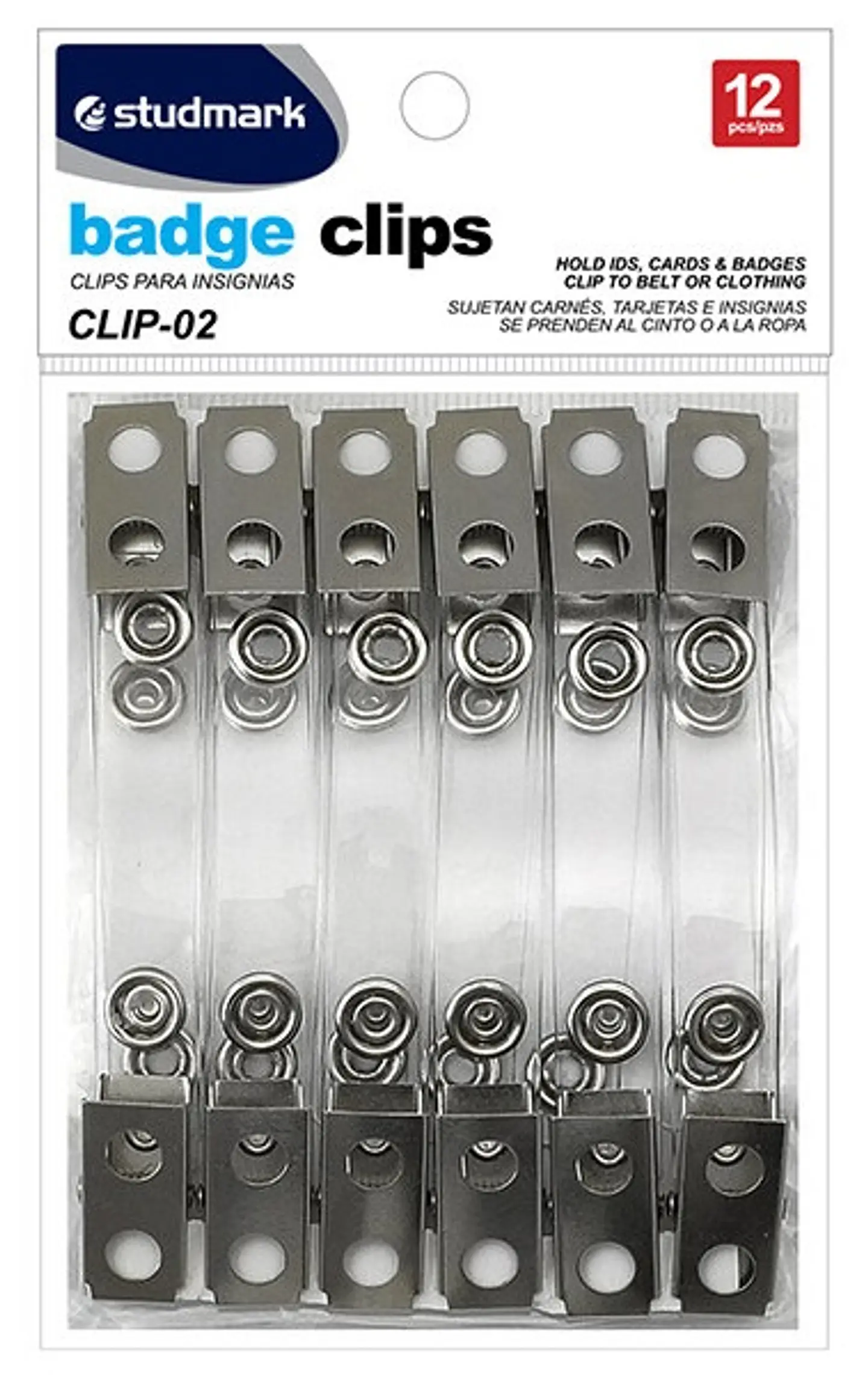 Clips Studmark para insignias 1