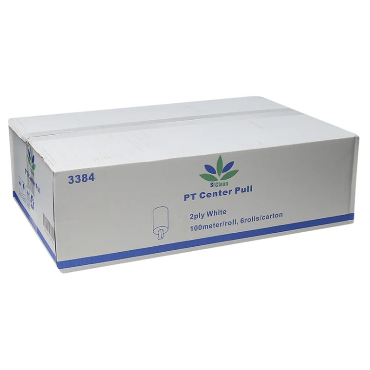 Caja de 6 Papel Toalla Center Pull x 100Mts SiClean 4
