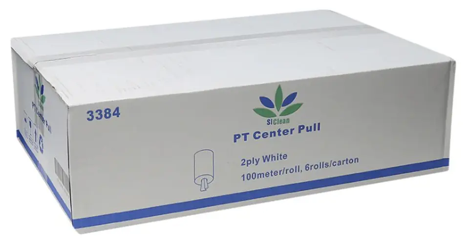 Caja de 6 Papel Toalla Center Pull x 100Mts SiClean 4