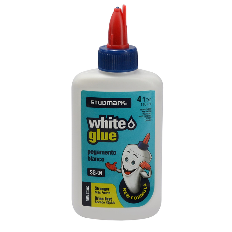 Goma Blanca Studmark de secado rápido 2