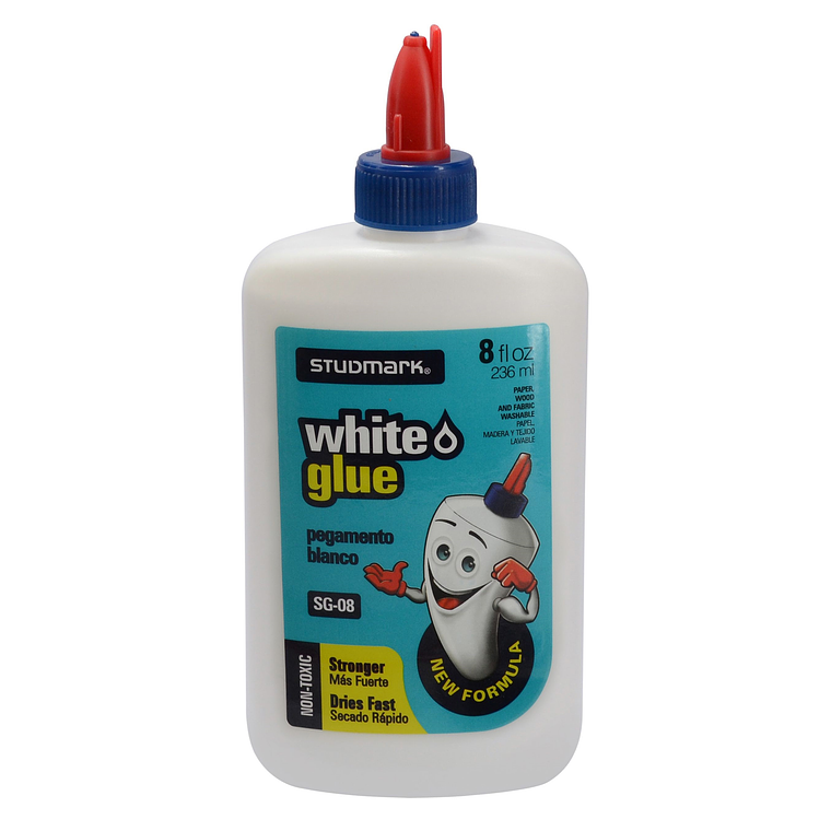 Goma Blanca Studmark de secado rápido 3