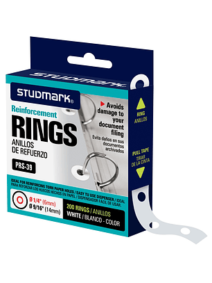 Refuerzos Studmark para hojas