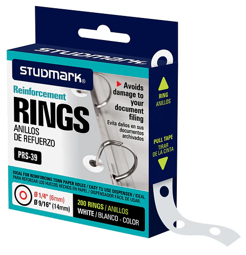 Refuerzos Studmark para hojas