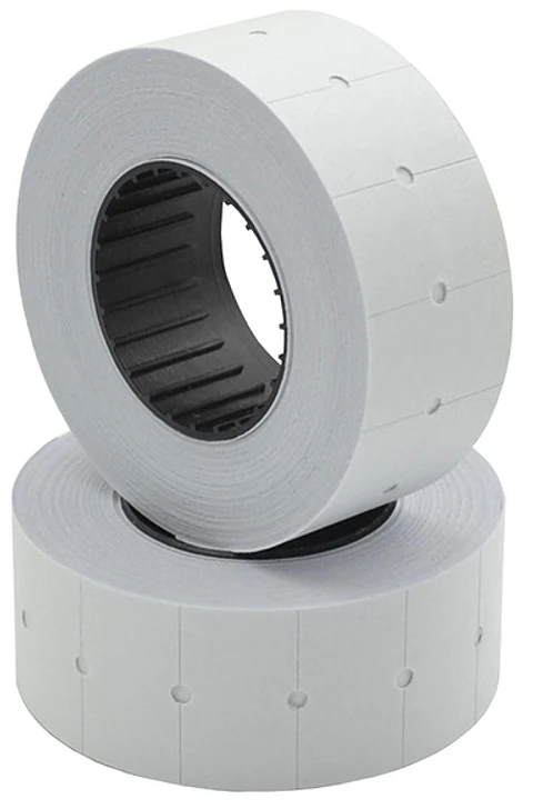 5 Etiquetas Studmark para precios en color blanco, 600u