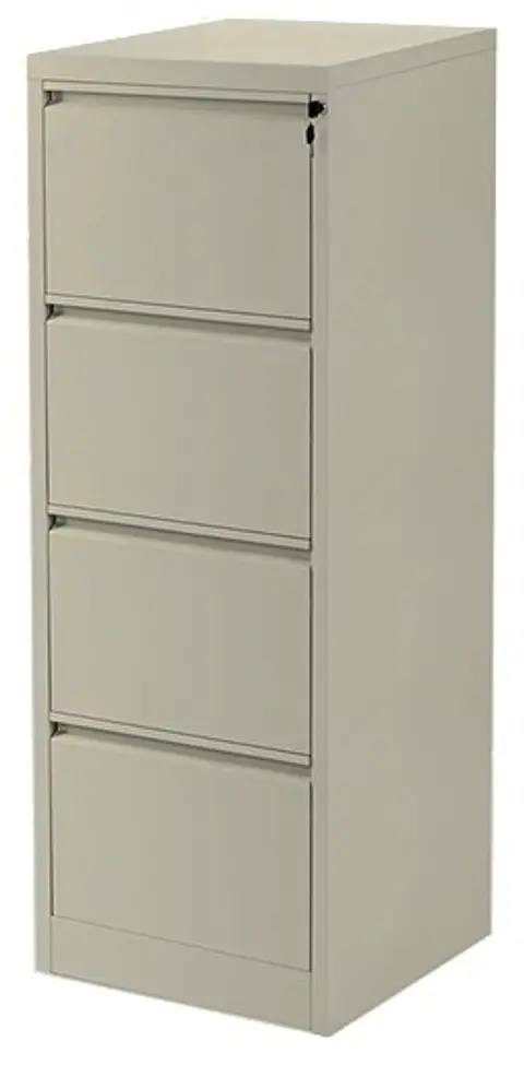 Archivador Metálico Studmark de 4 gavetas Crema