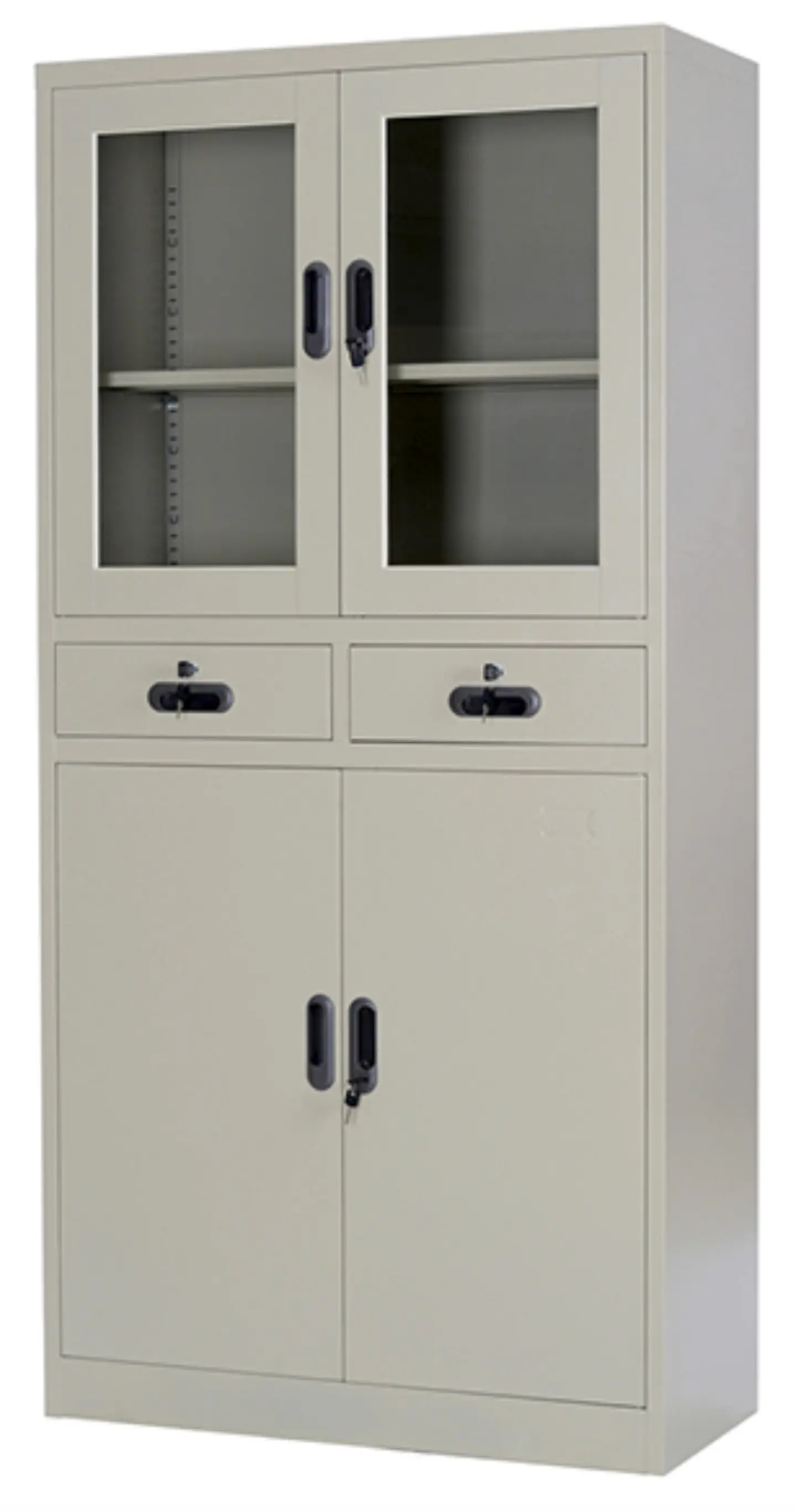 Gabinete Studmark de 4 puertas y 2 gavetas Crema 1
