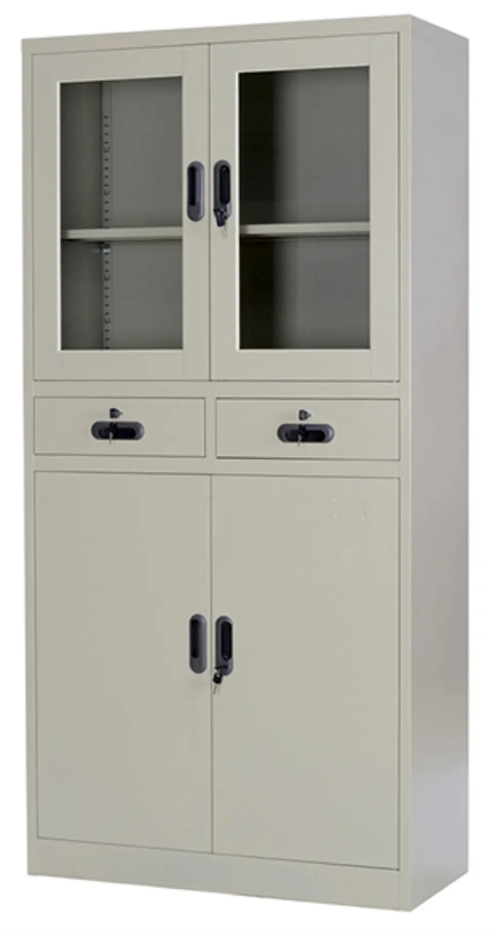 Gabinete Studmark de 4 puertas y 2 gavetas Crema 1