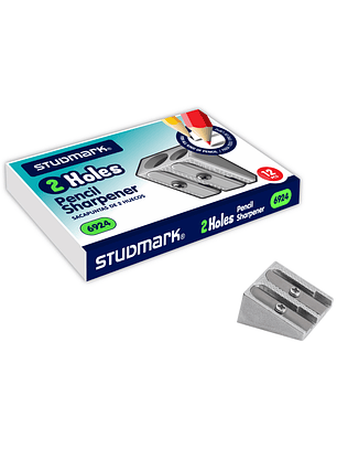 Sacapuntas Studmark de 2 huecos ST-06924