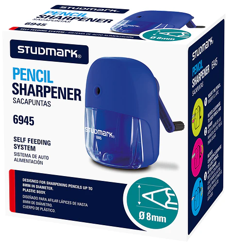 Sacapuntas Studmark Sistema de auto alimentación ST-06945