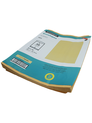 Paquete de 50 sobres manila Studmark 15