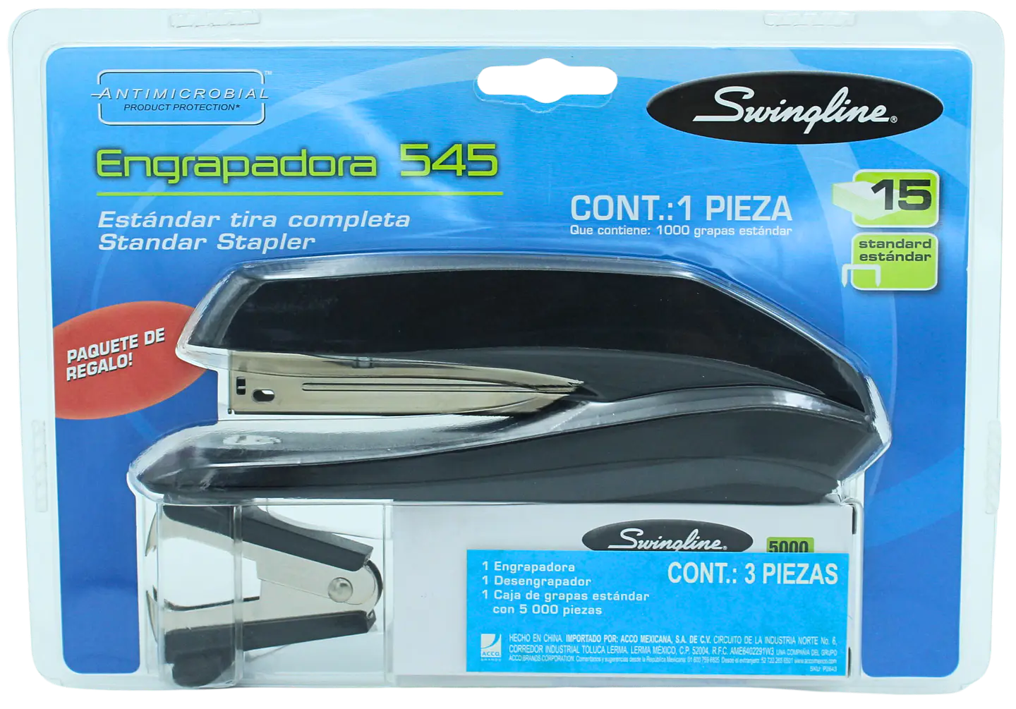 Set de Engrapadora, desengrapadora y grapas Swingline 1