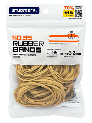 Paquete de ligas Studmark, 113g ST-06006