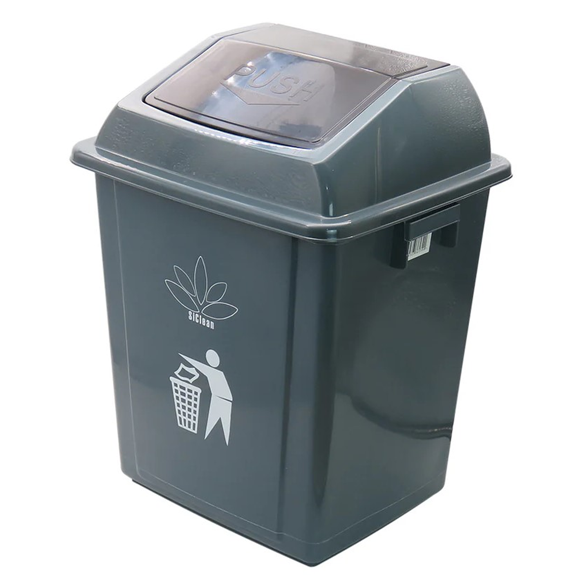 Cesto de basura de 25 litros con tapa push 1