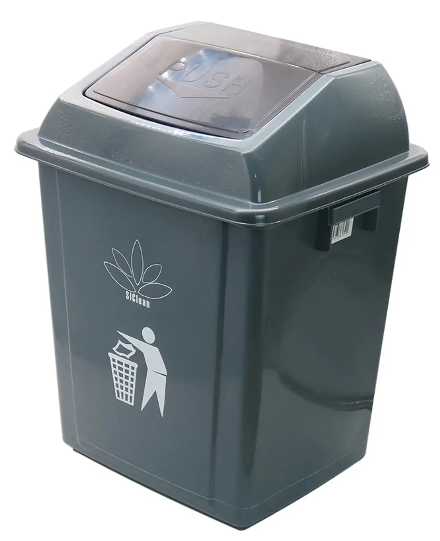 Cesto de basura de 25 litros con tapa push 1