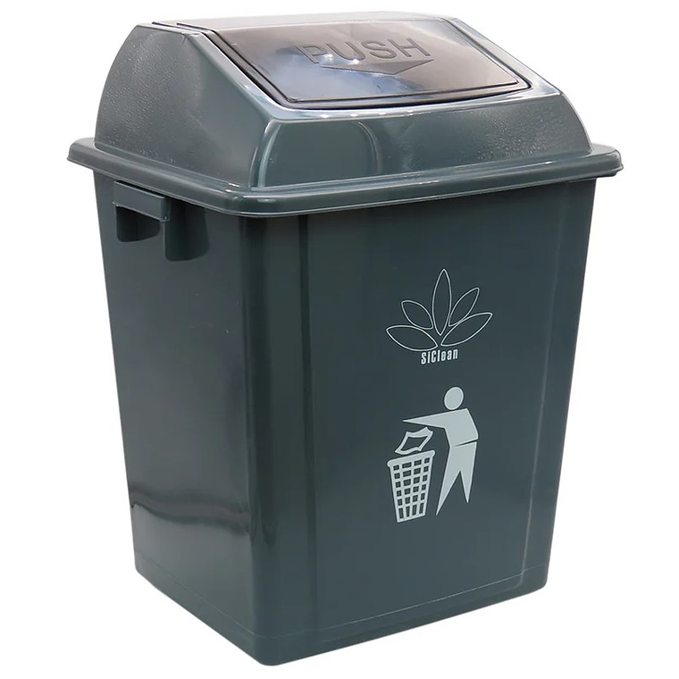 Cesto de basura de 25 litros con tapa push 2
