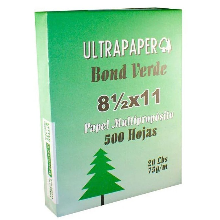 Papel Bond UltraPaper de colores, tamaño Carta 3