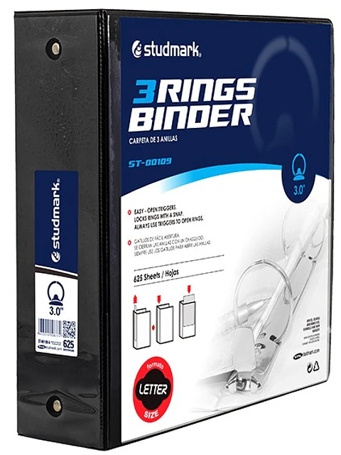 Portafolios Studmark 3" 625 hojas
