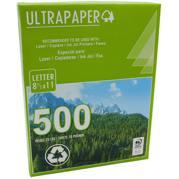 Papel UltraPaper carta 1