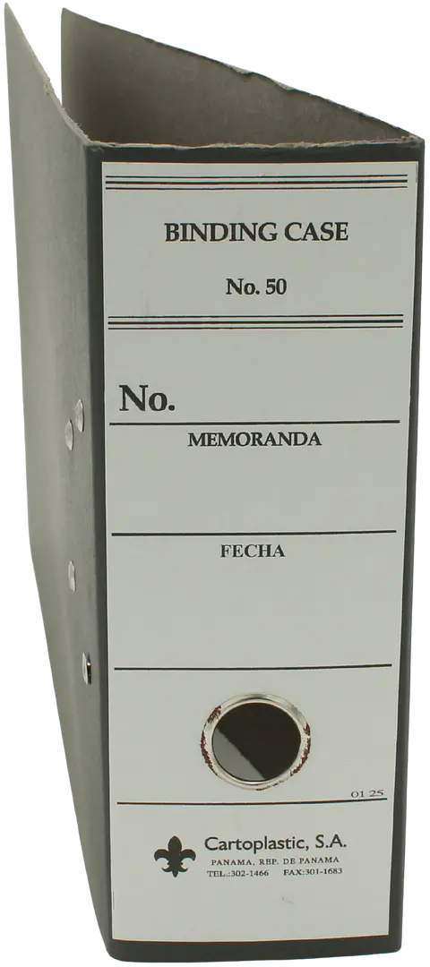 Binding Case Cartoplastic No. 50