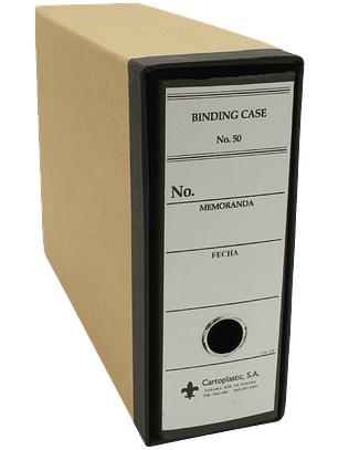 Binding Case Cartoplastic No. 50