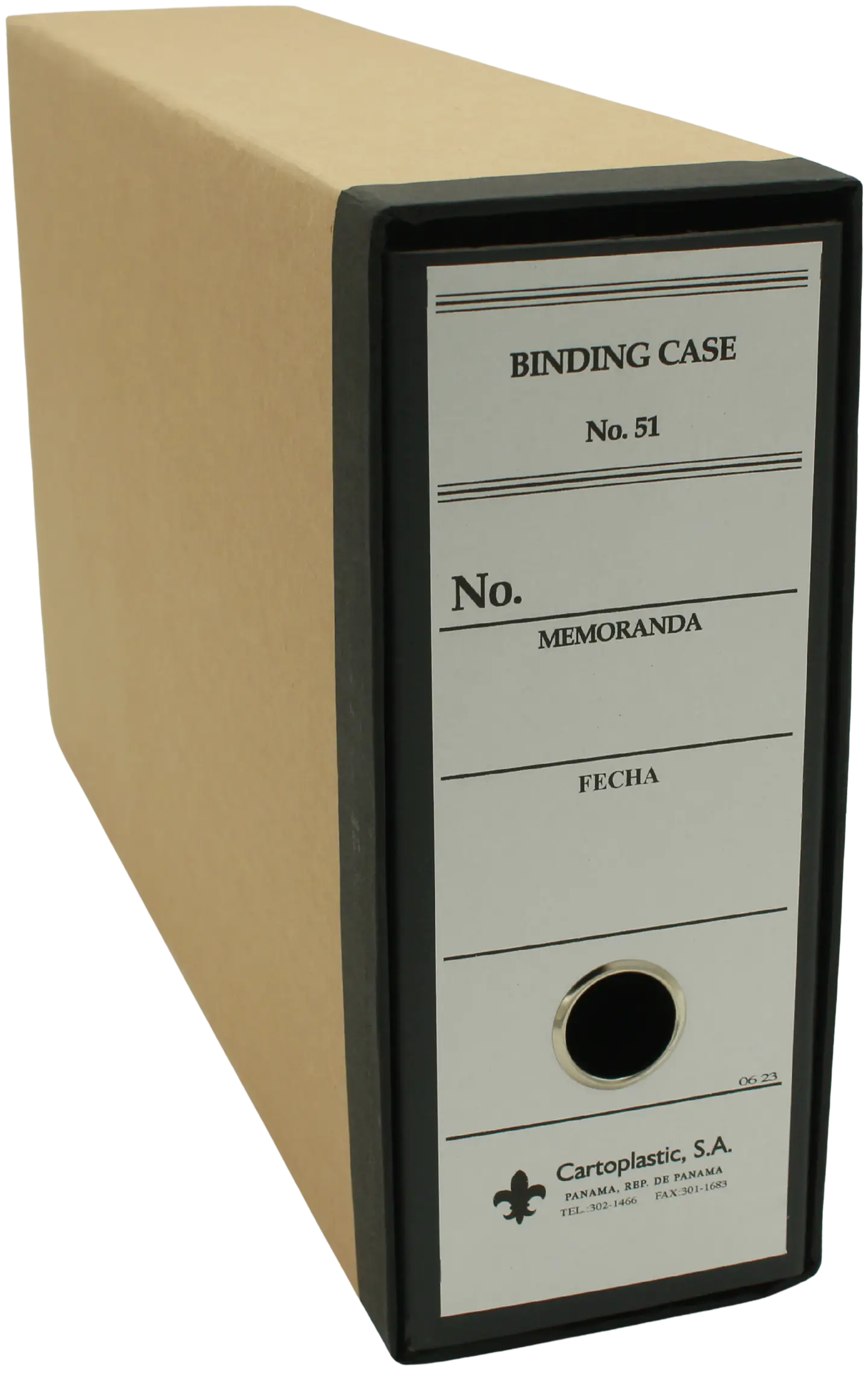 Binding Case Cartoplastic No. 51 1