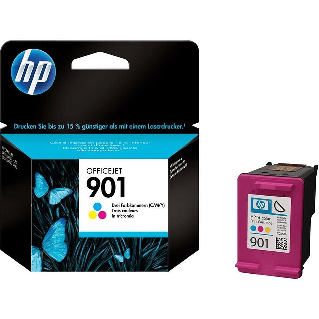 Tinta HP CC656 901 Color