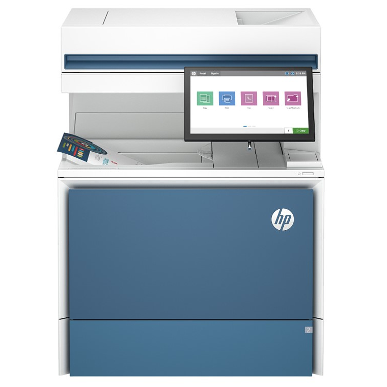 HP Color LaserJet Enterprise Flow MFP 6800zf Printer 1