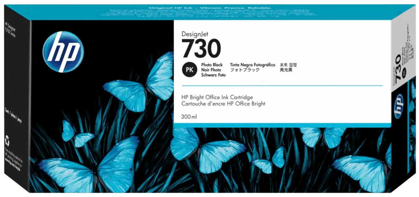 Tintas HP 730 300 ml 1