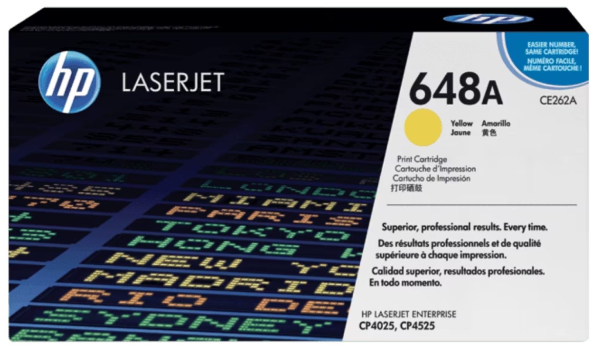 Toner HP 648a Amarillo 1